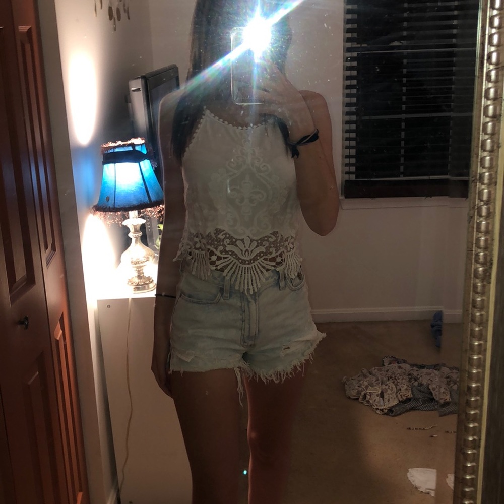 Pacsun LA hearts top